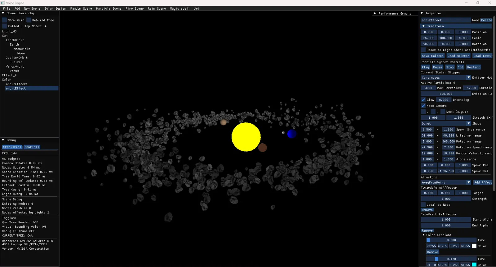 GPU Particle System screenshot