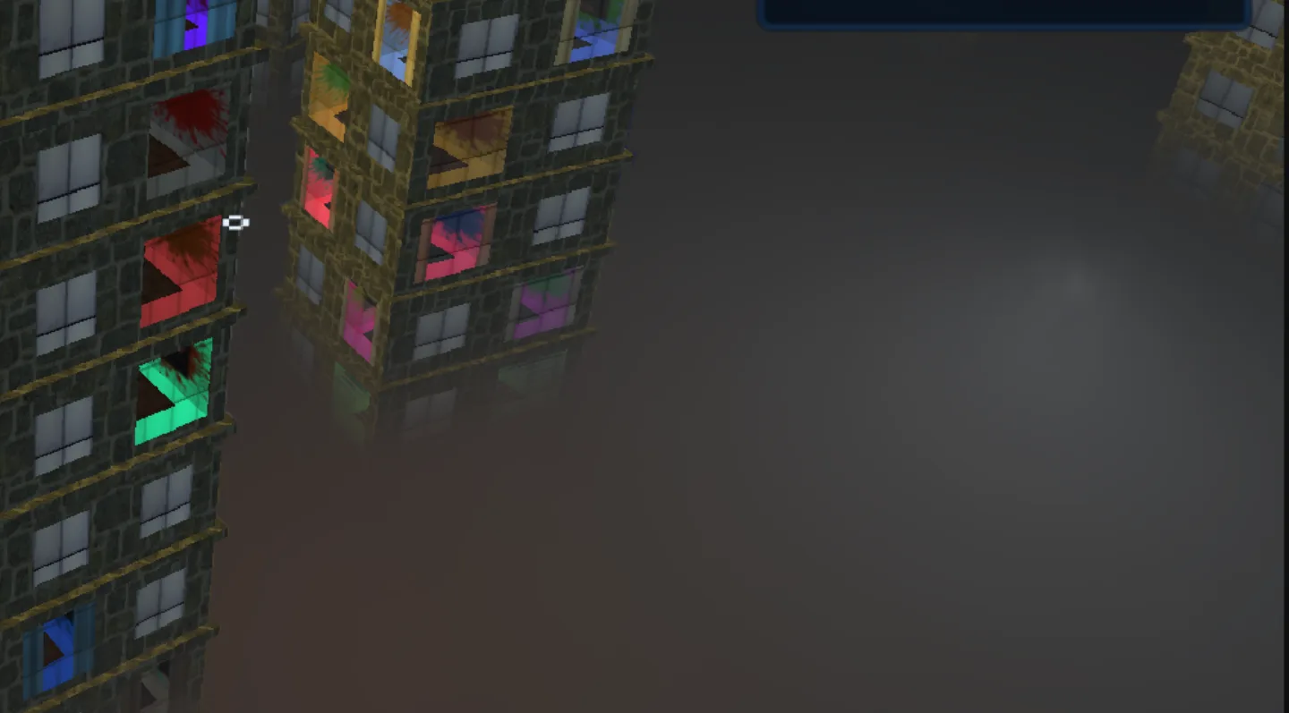 Player point lights scattering inside the volumetric fog
